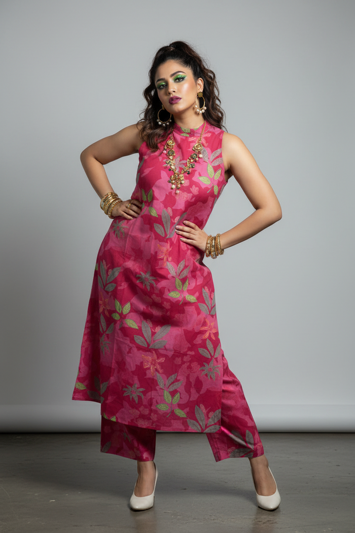 Eyes Aglow Cotton Coord Set