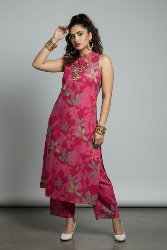 Eyes Aglow Cotton Coord Set