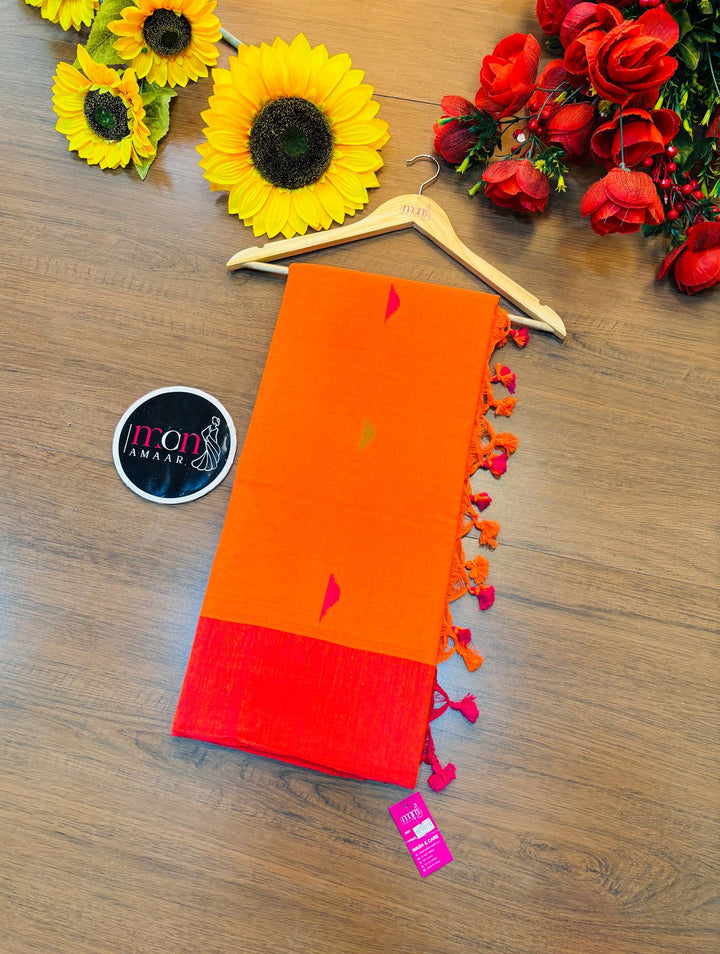 Land Of Bengal Khadi Cotton Saree