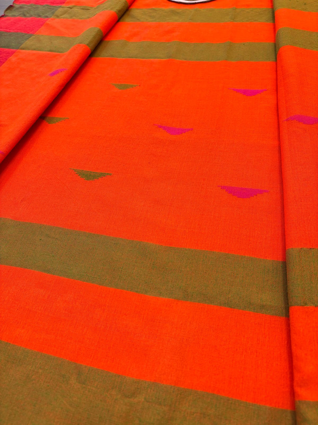 Land Of Bengal Khadi Cotton Saree
