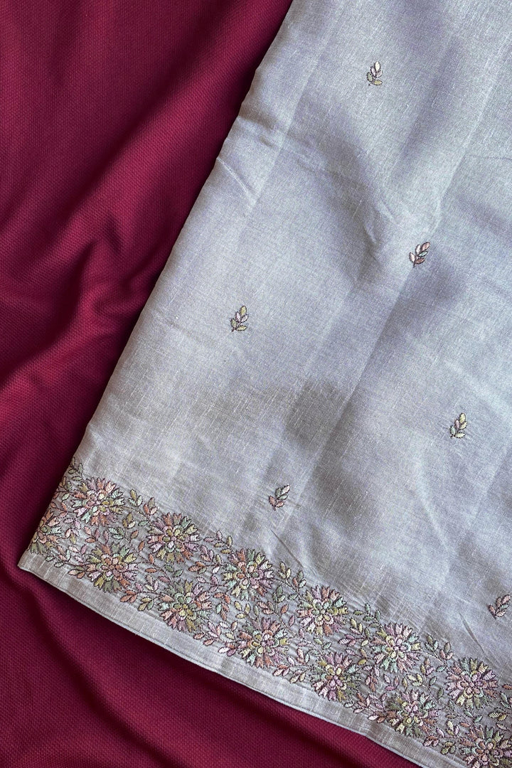 Framed In Feeling Tussar Silk Saree