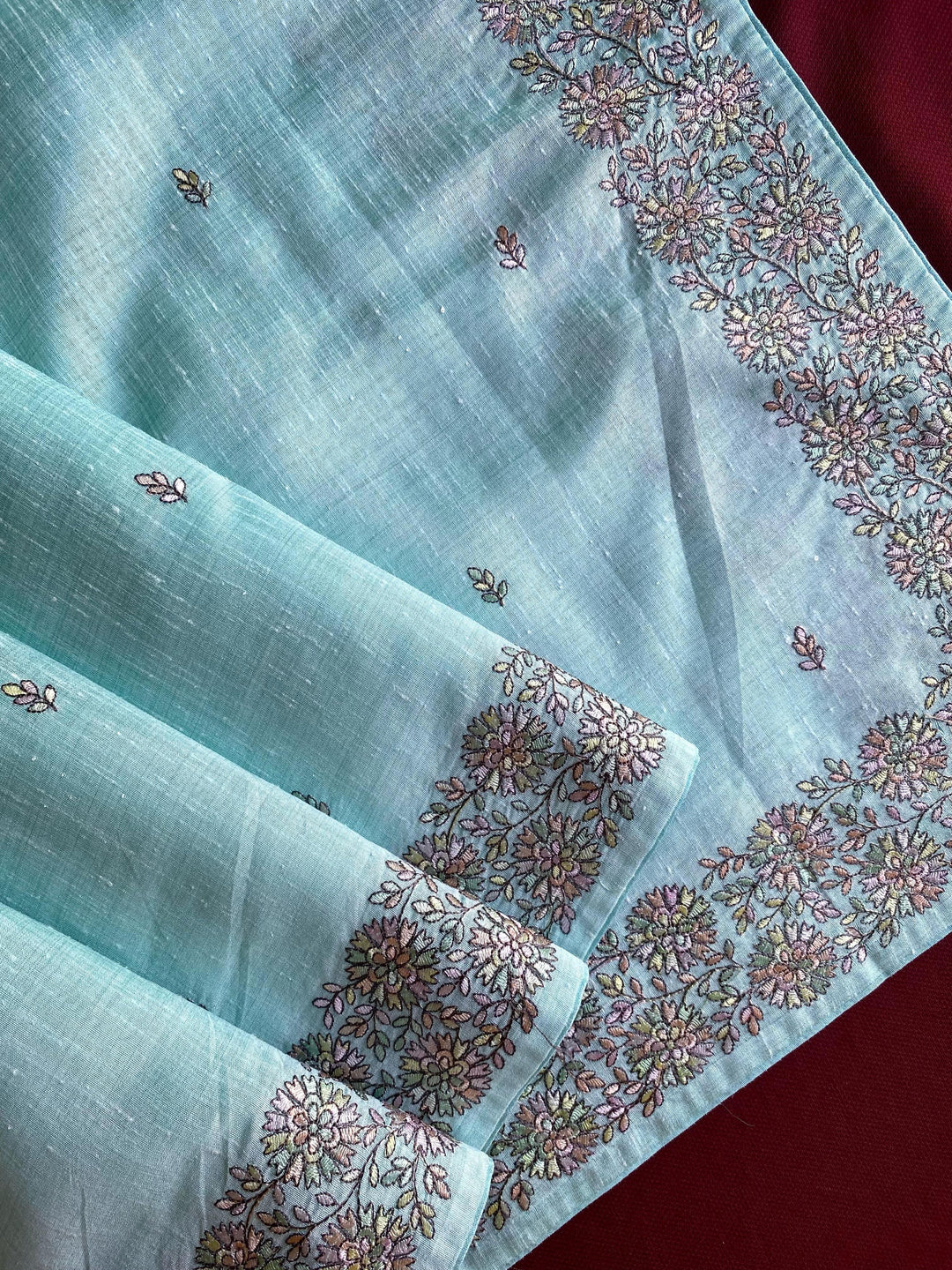 Framed In Feeling Tussar Silk Saree