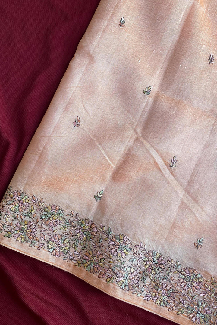 Framed In Feeling Tussar Silk Saree