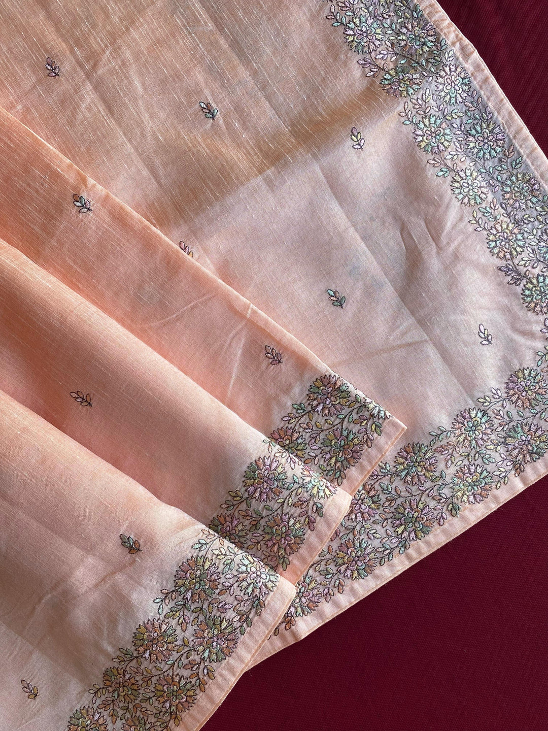 Framed In Feeling Tussar Silk Saree