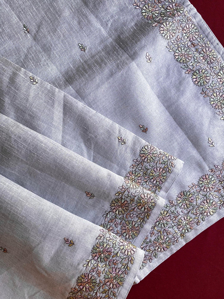 Framed In Feeling Tussar Silk Saree