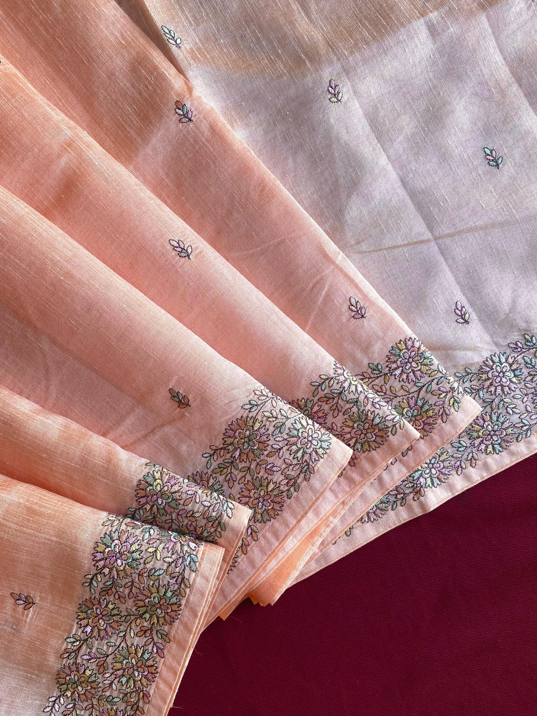 Framed In Feeling Tussar Silk Saree