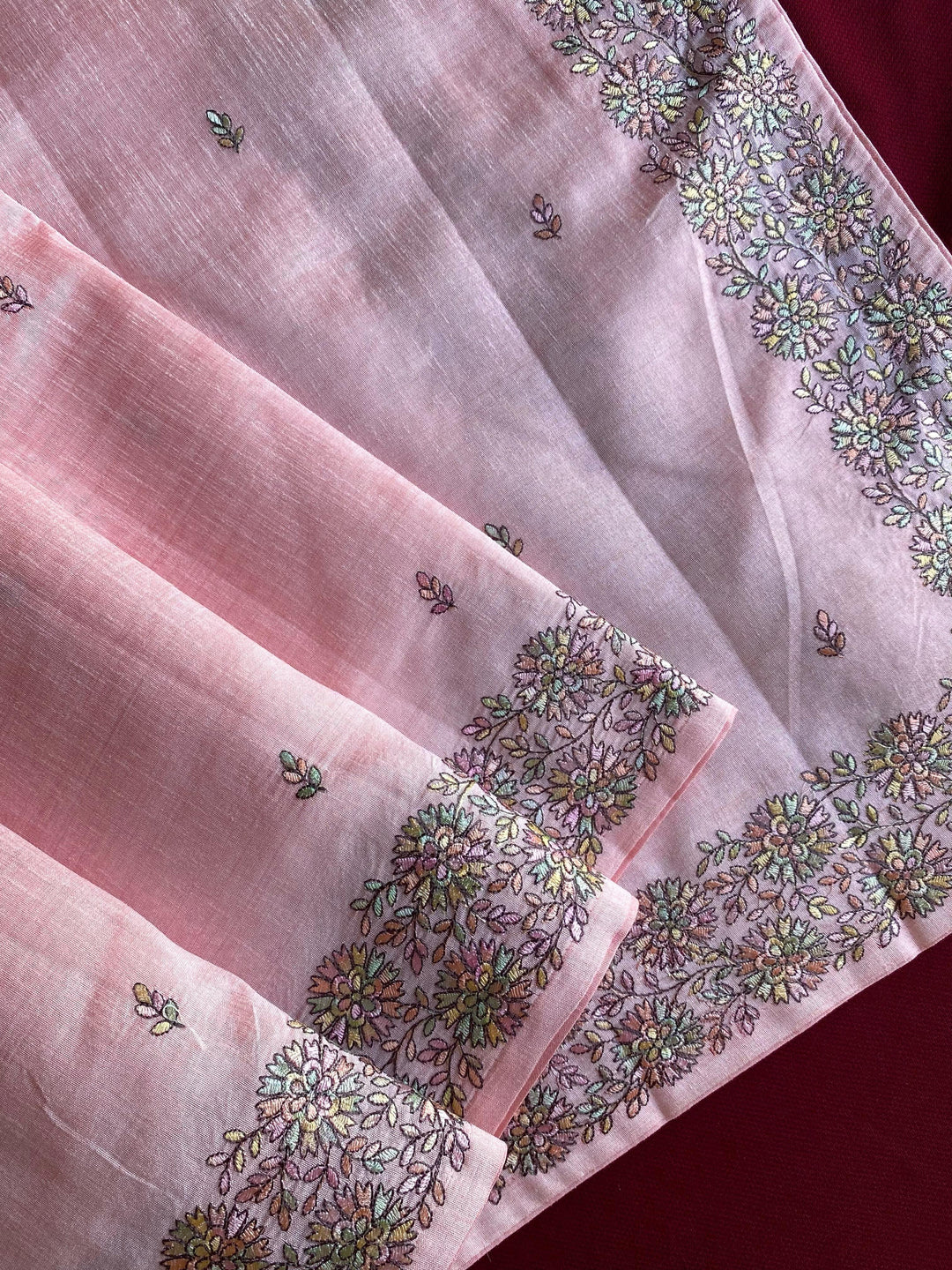 Framed In Feeling Tussar Silk Saree