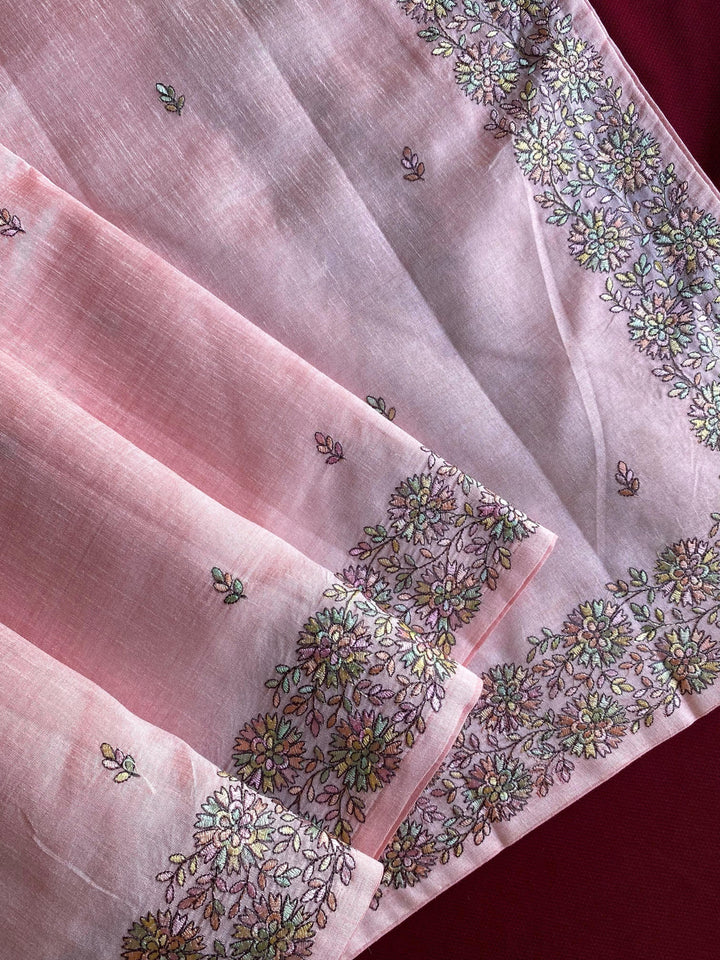 Framed In Feeling Tussar Silk Saree