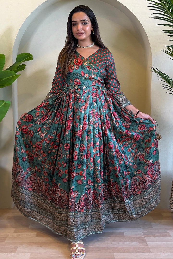 Rooted And Rising Anarkali Gown Set