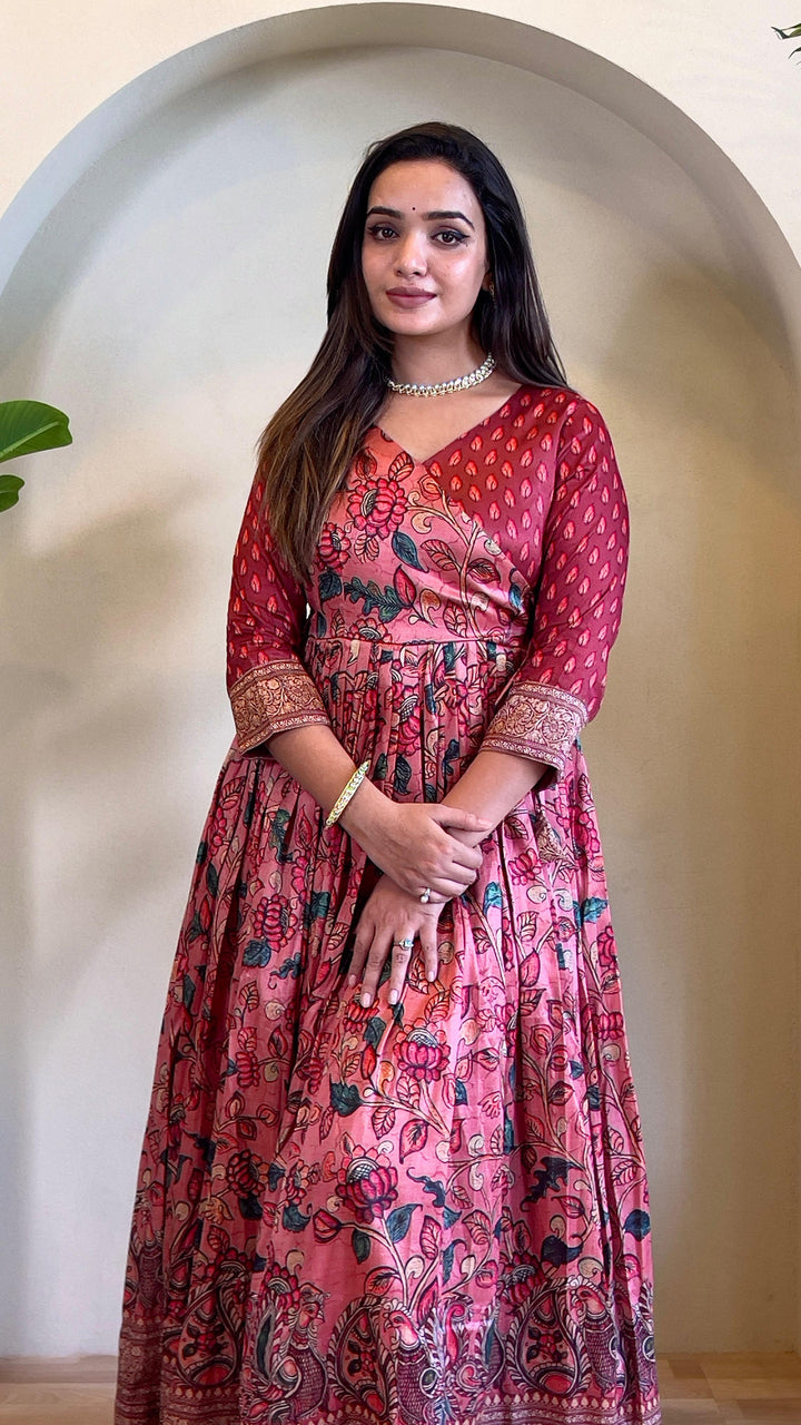Rooted And Rising Anarkali Gown Set