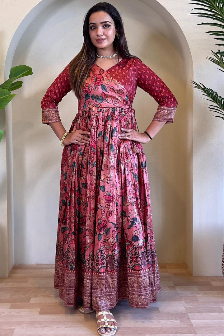 Rooted And Rising Anarkali Gown Set