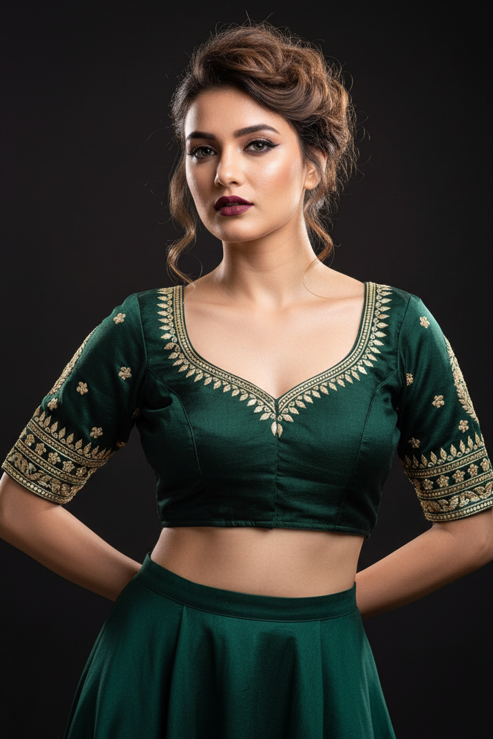 Apsara Special Vichitra Silk Blouse