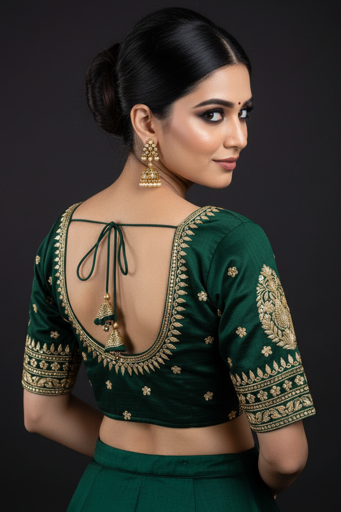 Apsara Special Vichitra Silk Blouse