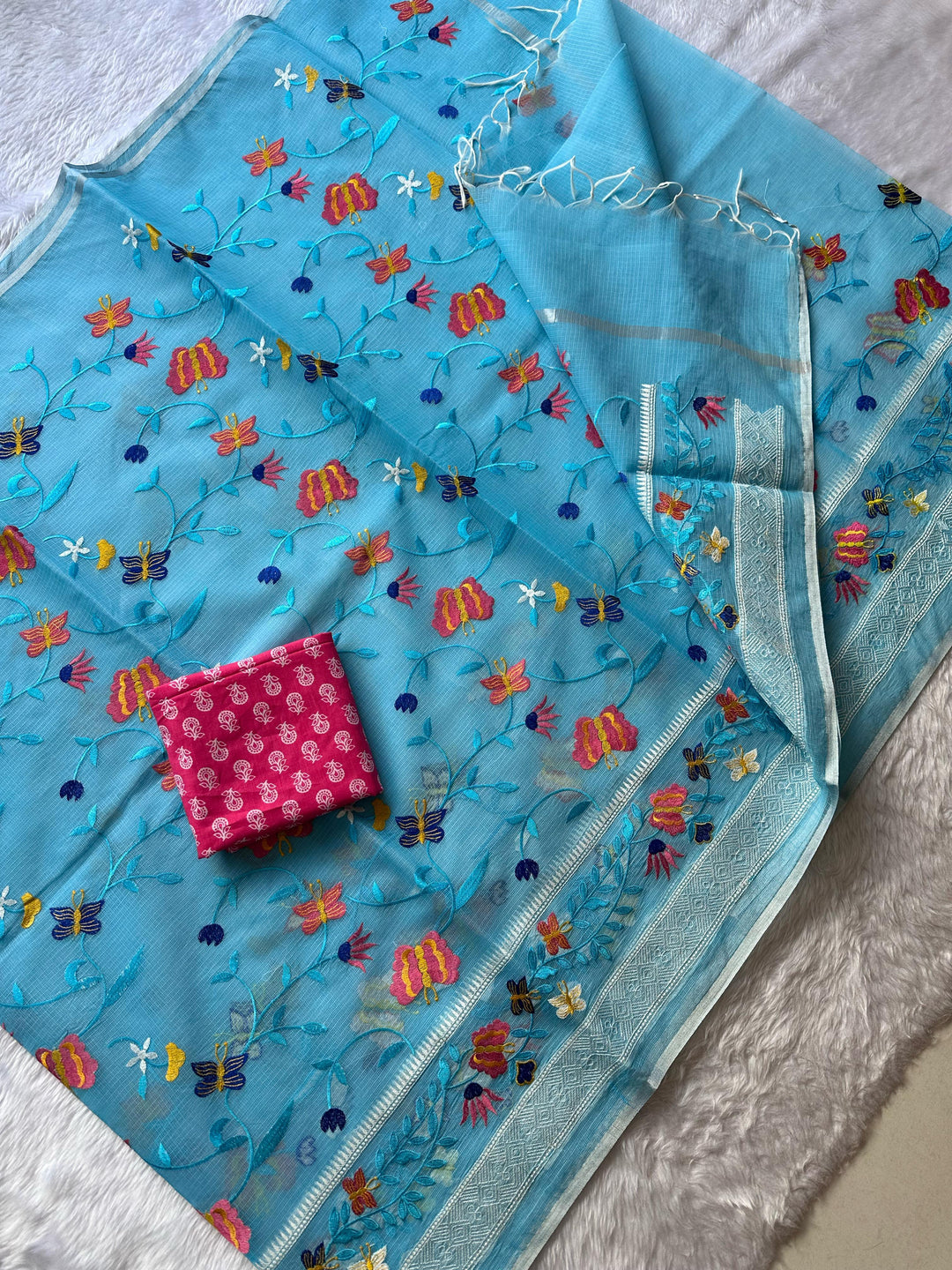 Petal By Petal Kota Doriya Saree