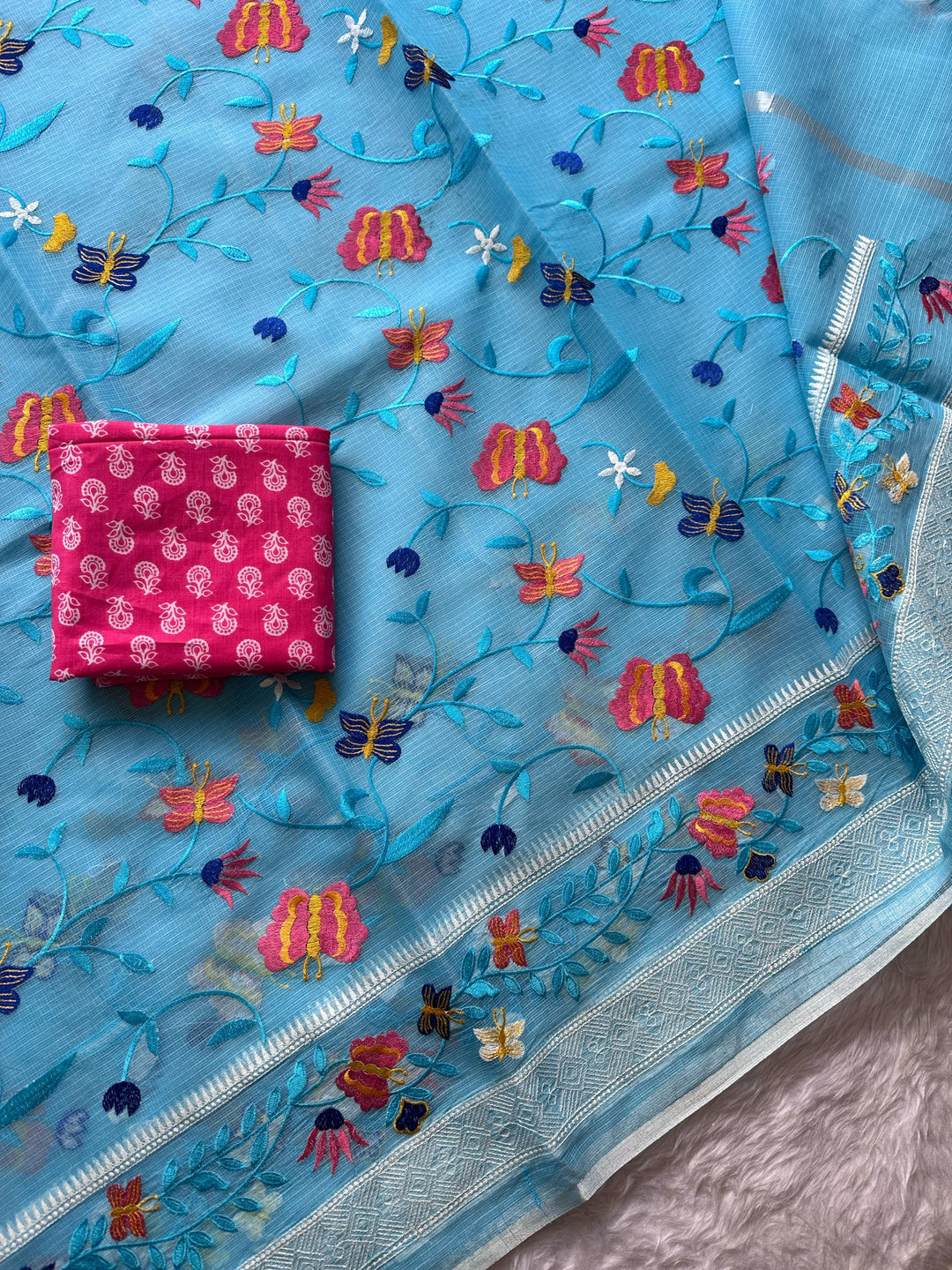 Petal By Petal Kota Doriya Saree