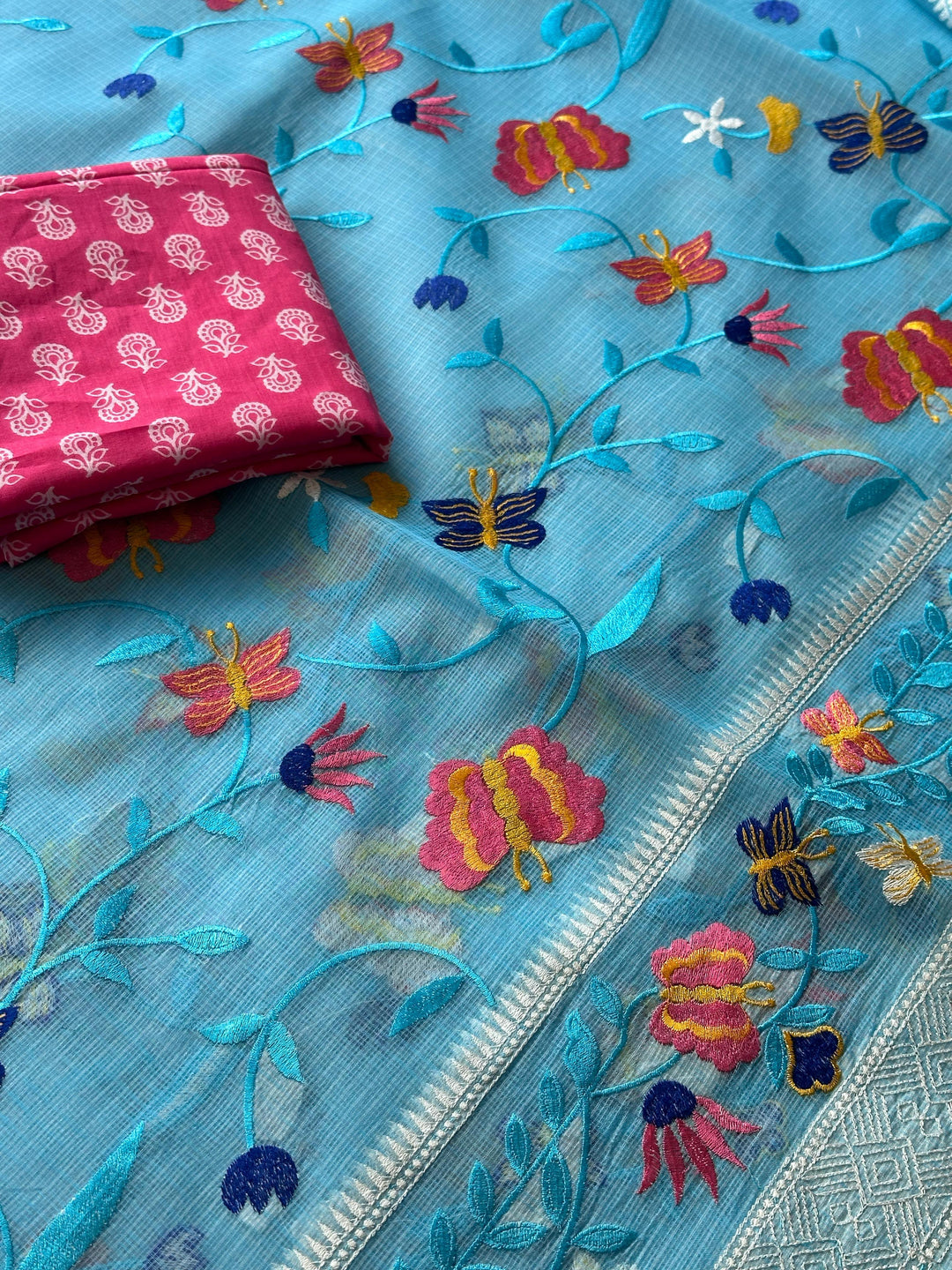 Petal By Petal Kota Doriya Saree
