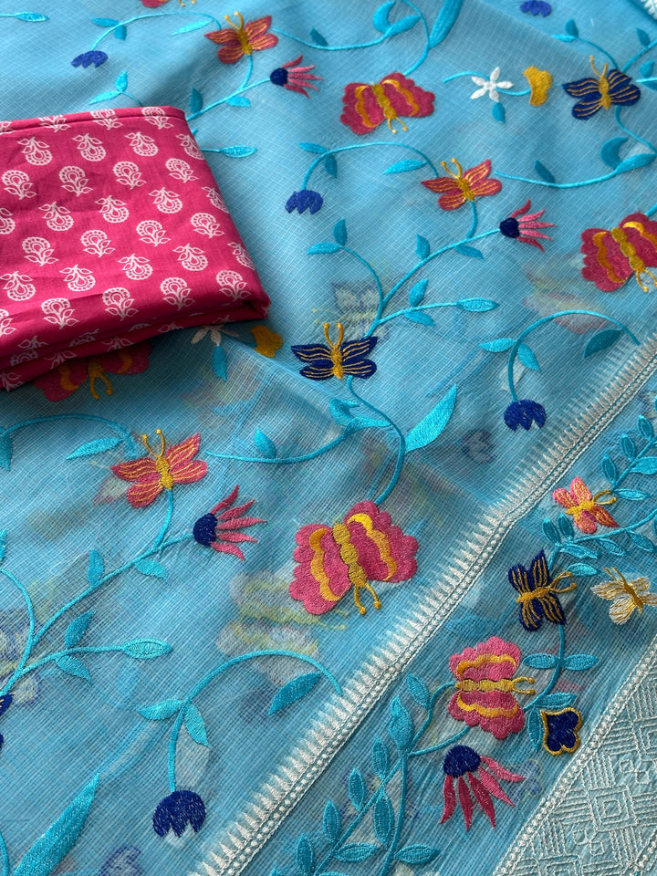 Petal By Petal Kota Doriya Saree