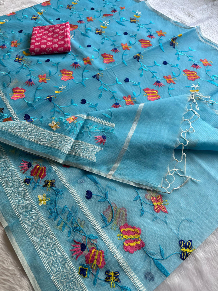 Petal By Petal Kota Doriya Saree