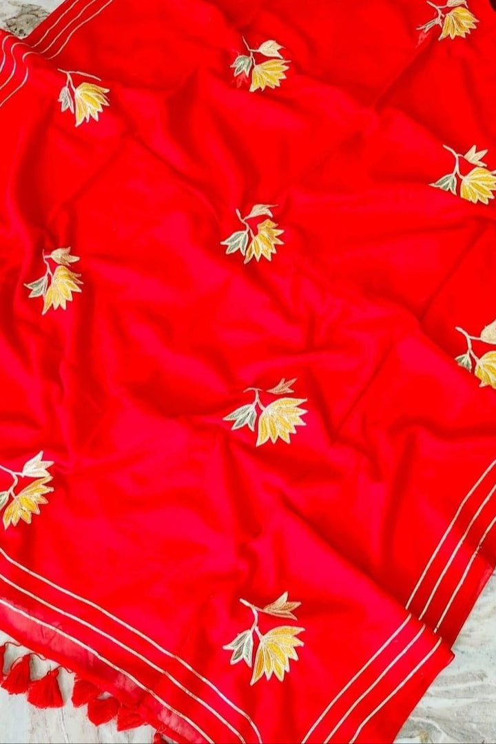Twins Gemini Mul Cotton Saree