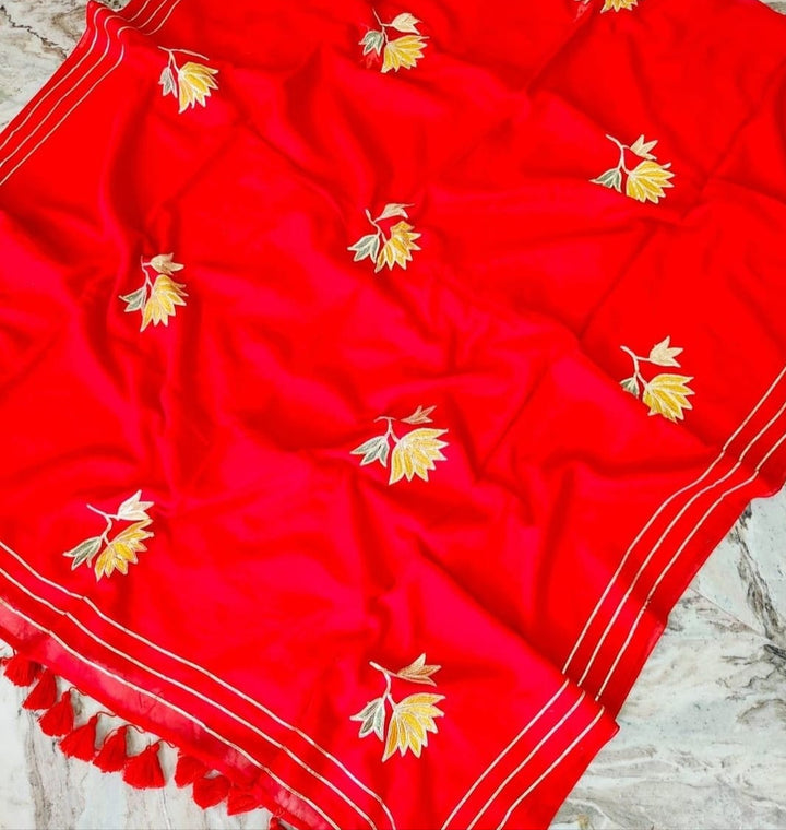 Twins Gemini Mul Cotton Saree