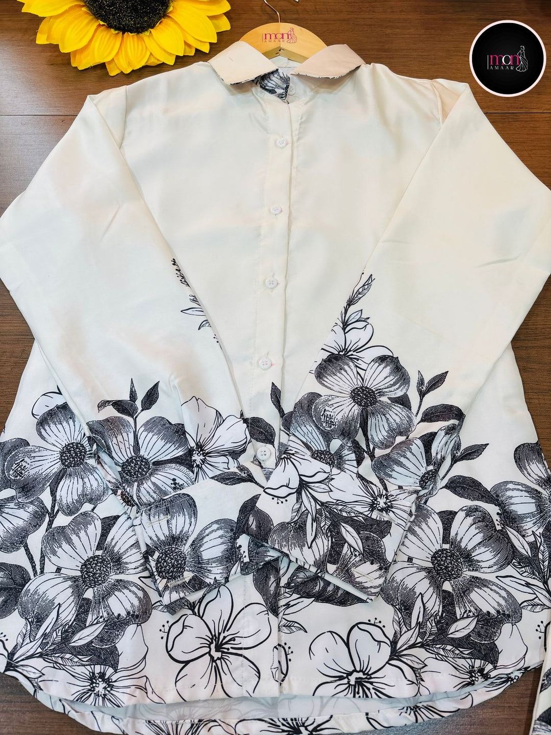 Digital Print Style Muslin Coord Set