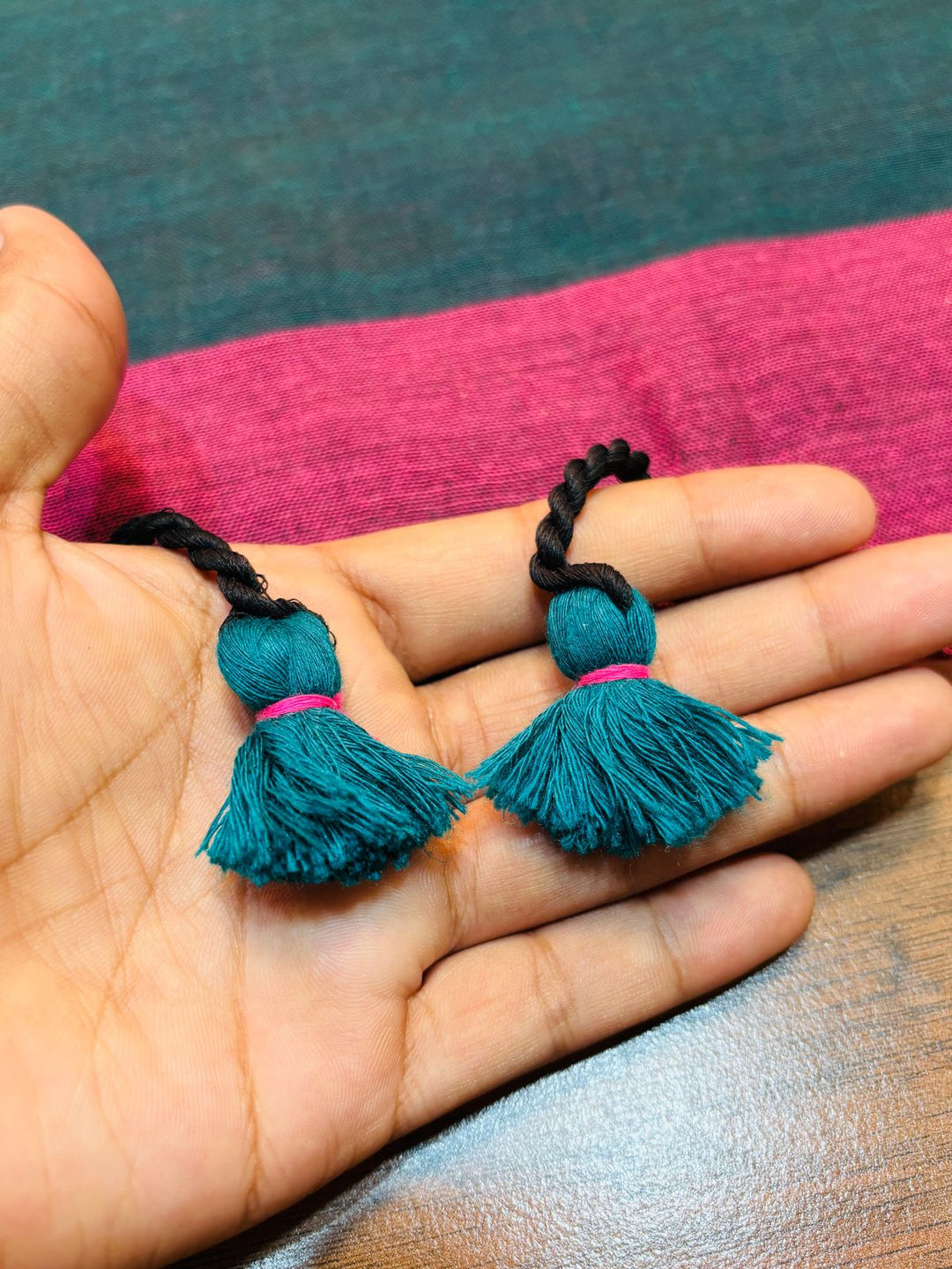 Stripe Style Multicolor Khadi Cotton Saree