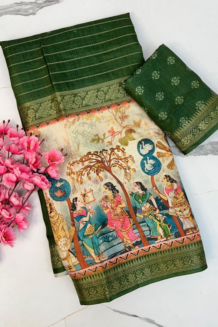 Heartfelt Emotion Cotton Silk Saree