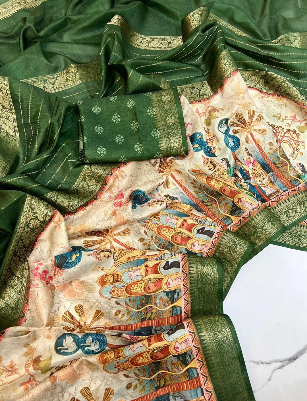 Heartfelt Emotion Cotton Silk Saree