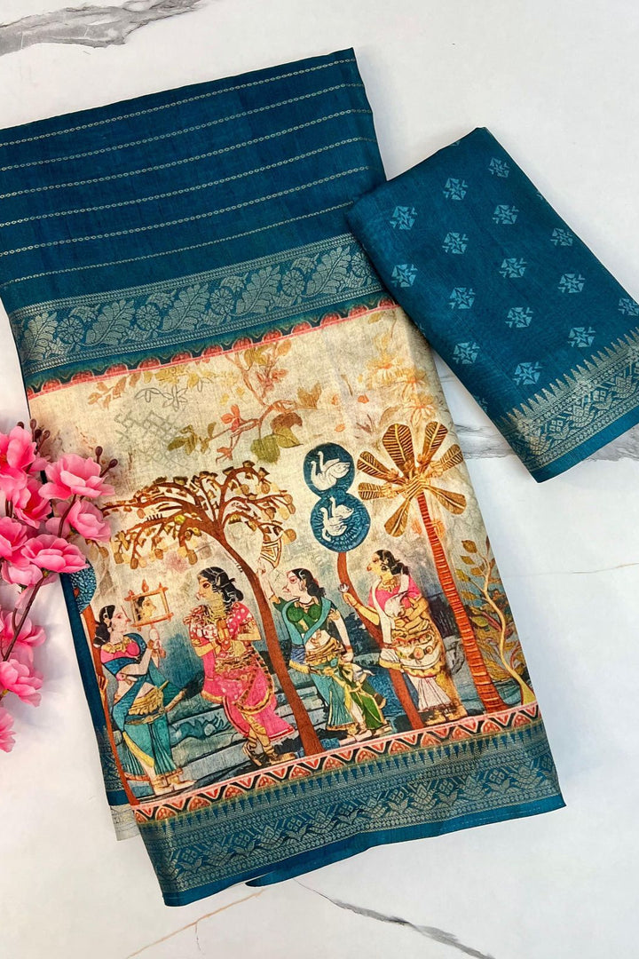 Heartfelt Emotion Cotton Silk Saree