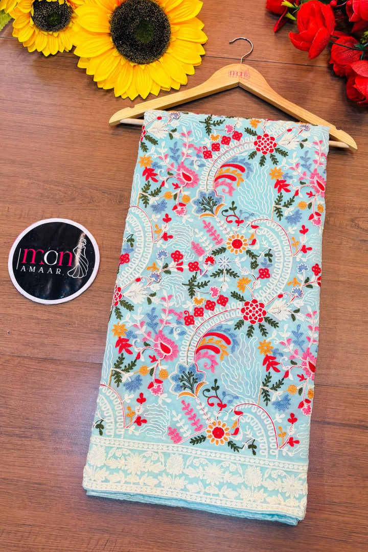 Let The Georgette Shine -An Exclusive Saree