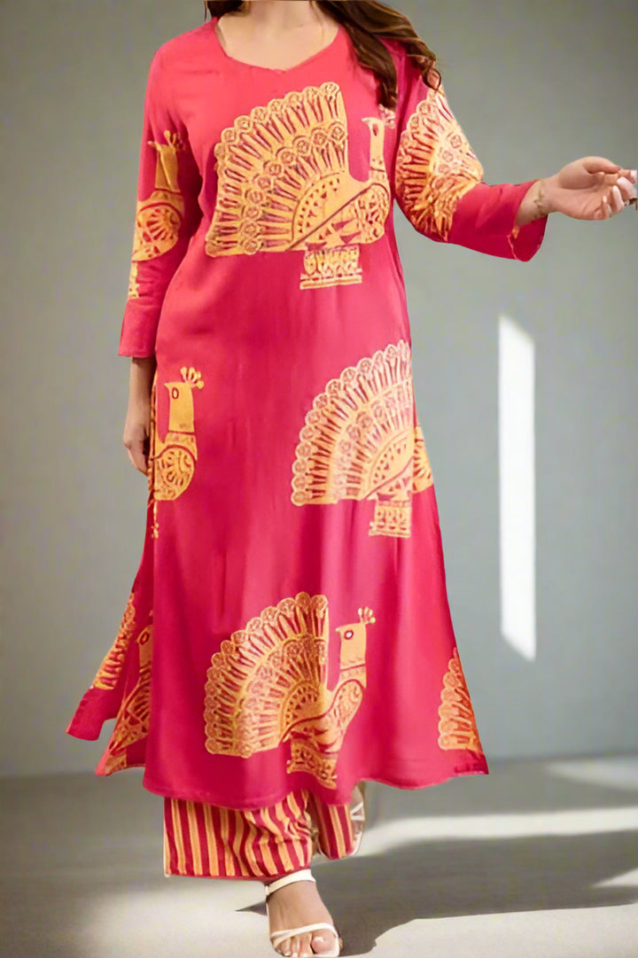 Fragrance In Fashion Cotton Kurti Set