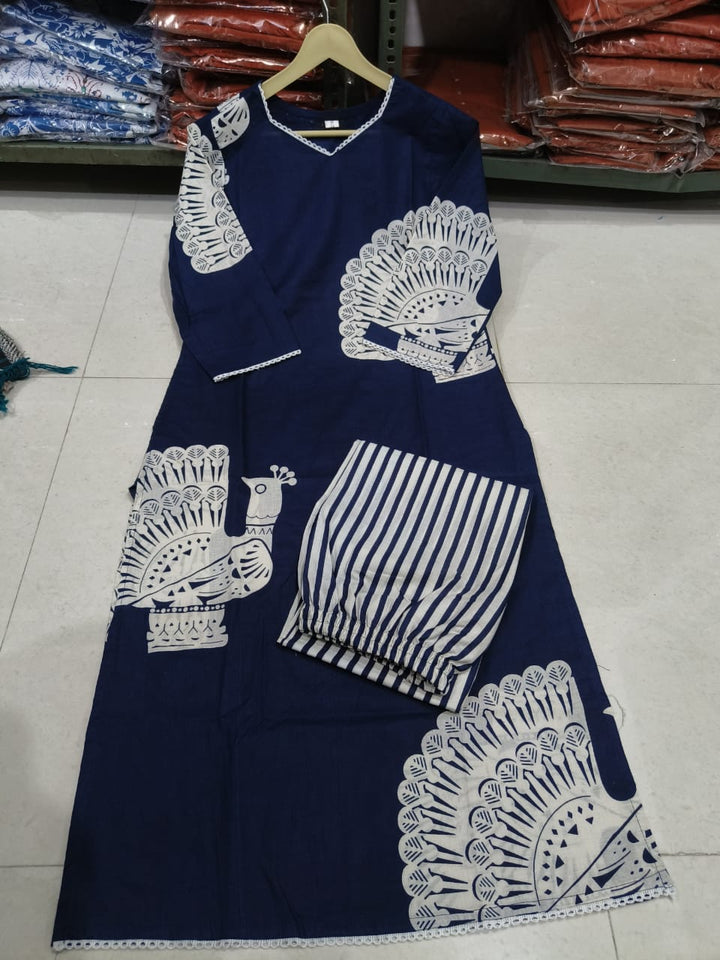 Fragrance In Fashion Cotton Kurti Set