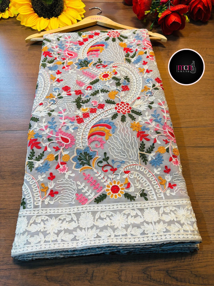 Let The Georgette Shine -An Exclusive Saree