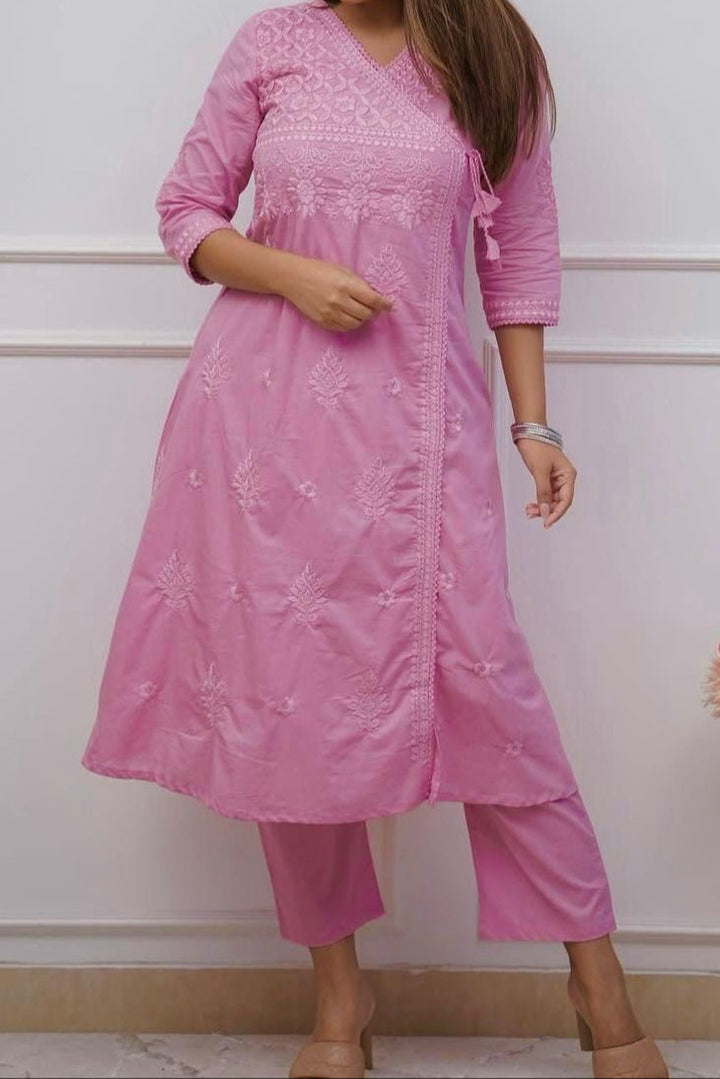 Lighting The Way Cotton Kurti Set