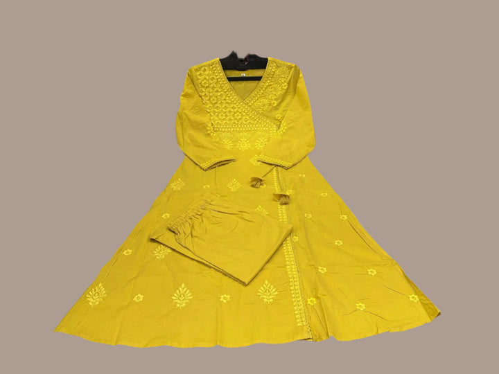 Lighting The Way Cotton Kurti Set