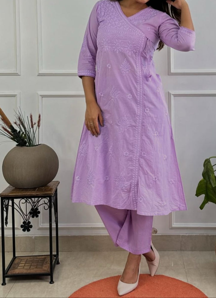 Lighting The Way Cotton Kurti Set