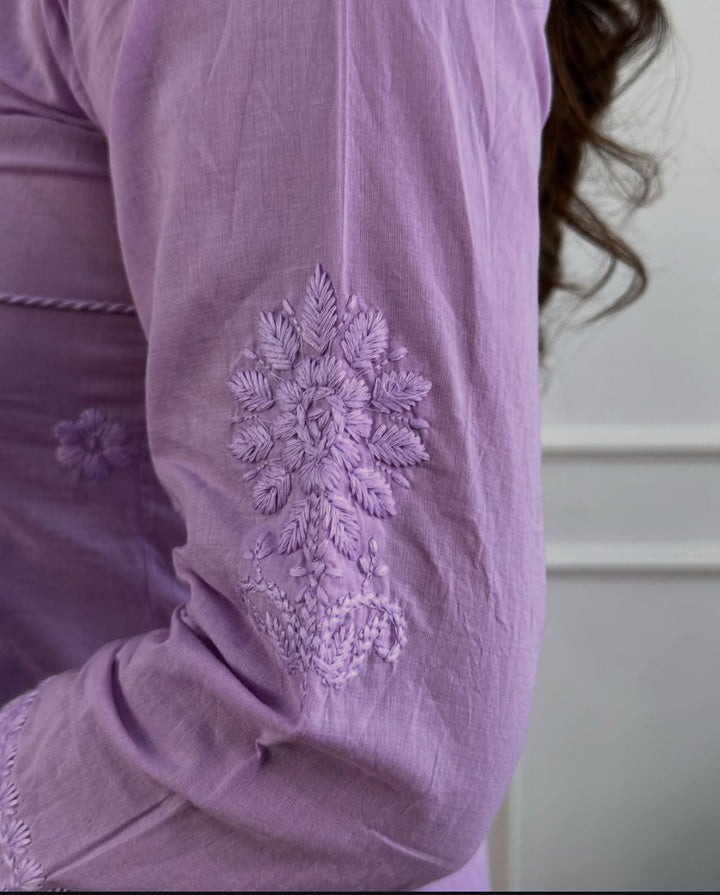 Lighting The Way Cotton Kurti Set