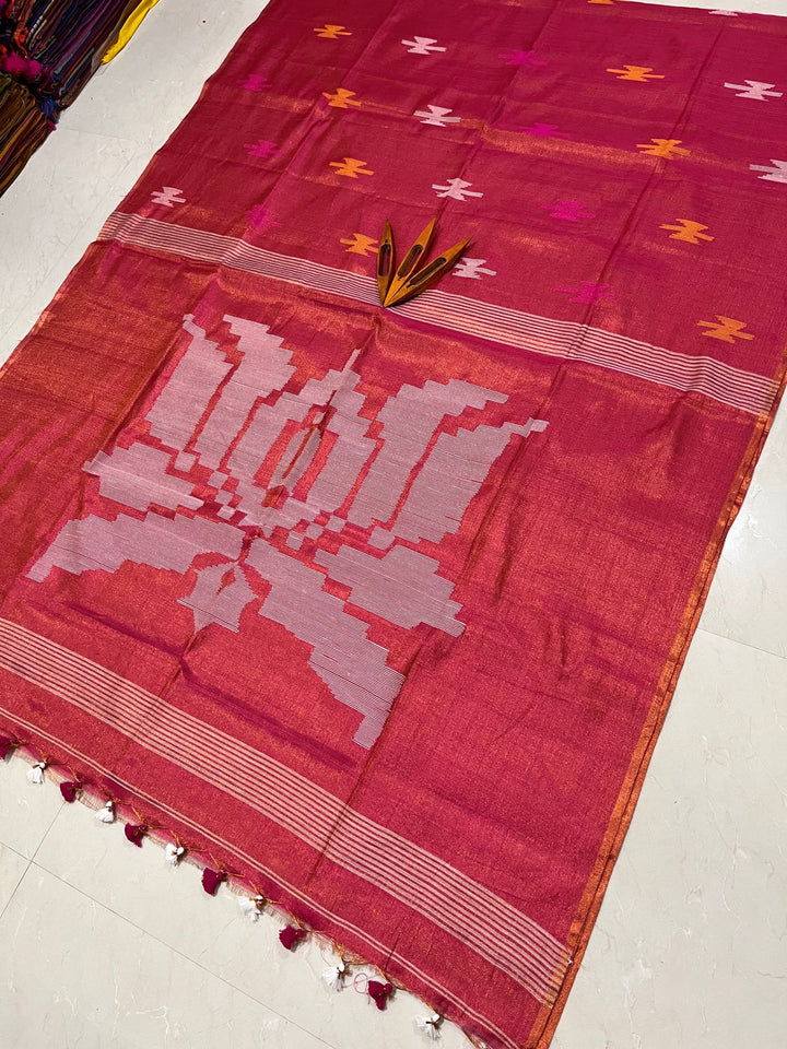 Romoni Raga Tissue Silk Saree