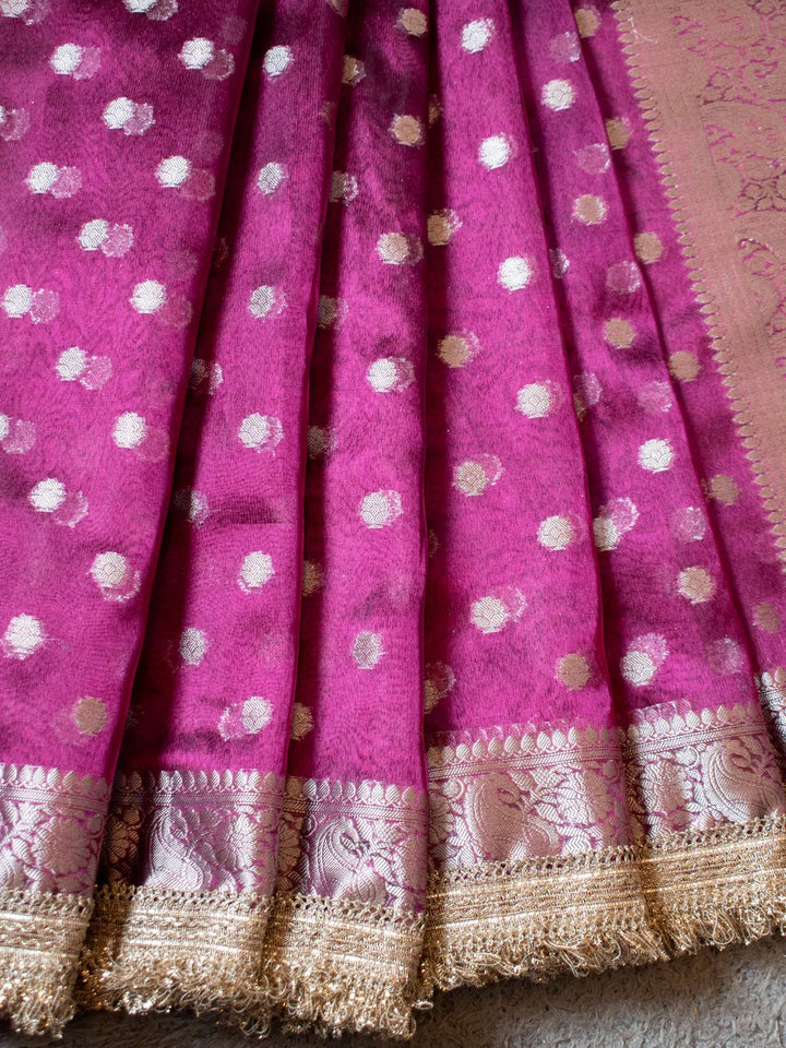 Rise And Reach Banarasi Tissue Silk Saree