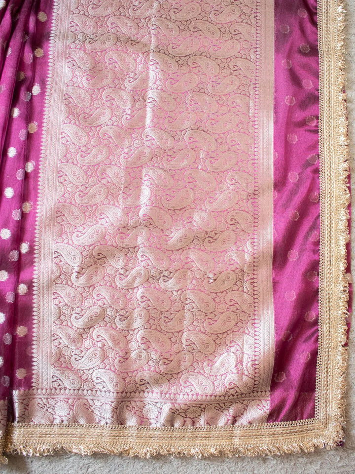 Rise And Reach Banarasi Tissue Silk Saree