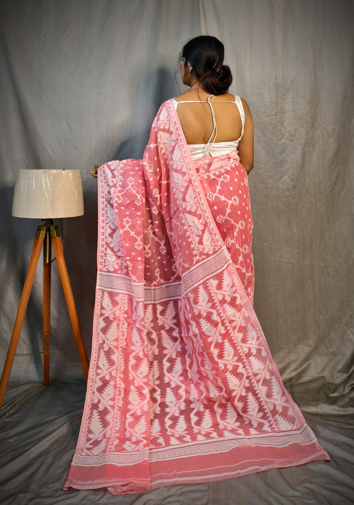Chitralekha Dhakai Jamdani Saree