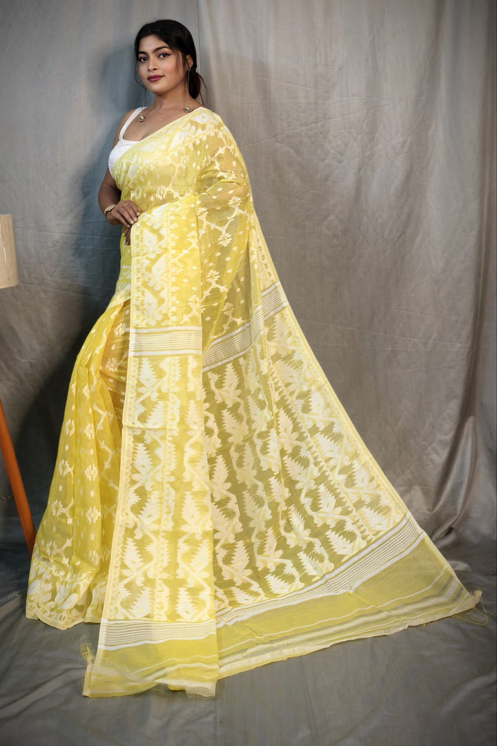 Chitralekha Dhakai Jamdani Saree