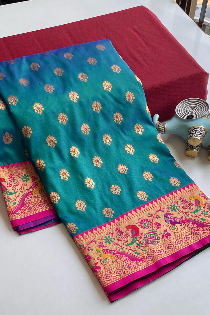 Festival Of Lights Paithani Silk Saree