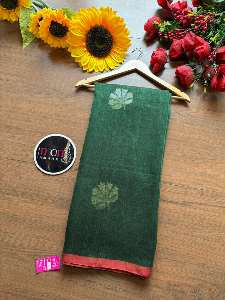 Rup Tuli- Linen Jamdani Saree