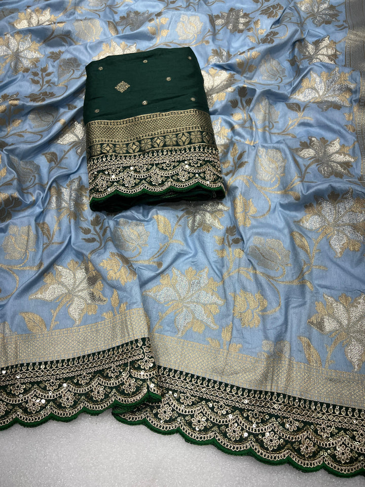 Grace Beyond Time Banarasi Dola Silk Saree