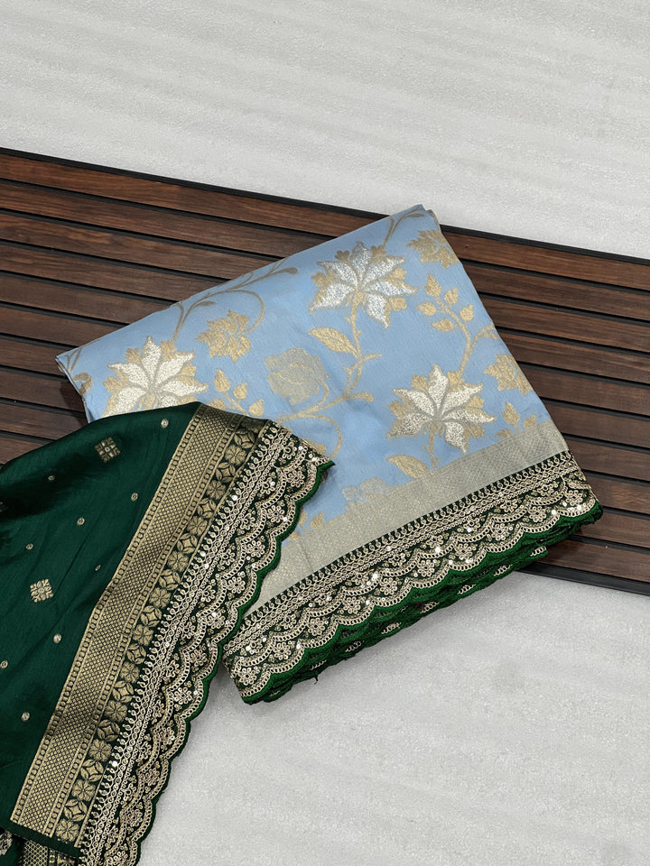 Grace Beyond Time Banarasi Dola Silk Saree