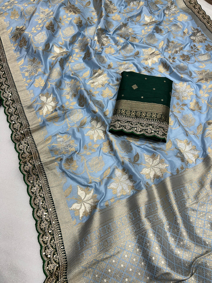 Grace Beyond Time Banarasi Dola Silk Saree