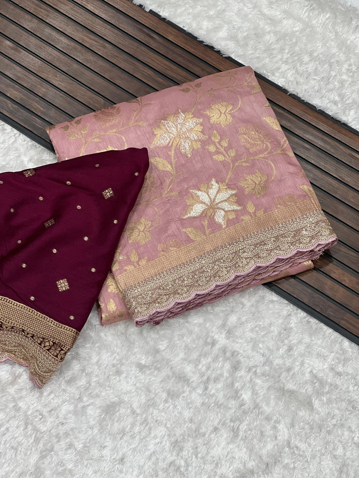 Grace Beyond Time Banarasi Dola Silk Saree