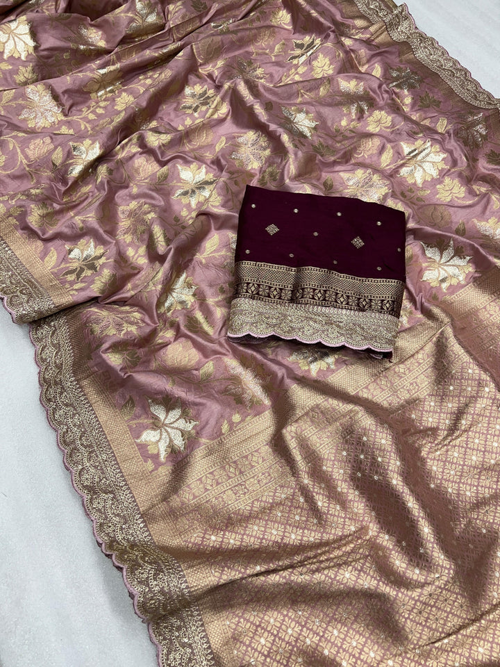 Grace Beyond Time Banarasi Dola Silk Saree