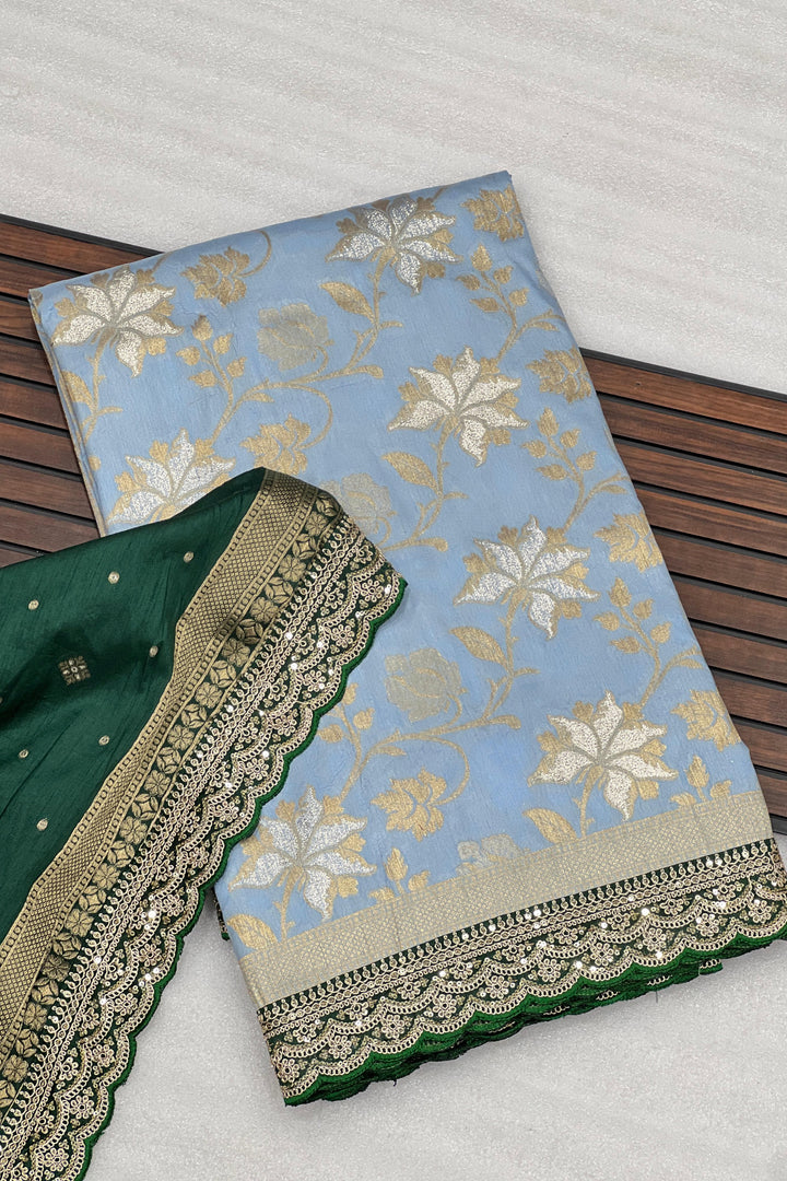 Grace Beyond Time Banarasi Dola Silk Saree